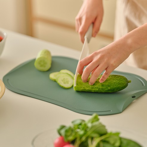 도블레 칼집이 나지 않는 도마 세트 후기 분석 - 선물 박스 패키지