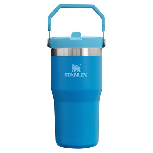 스탠리 아이스플로우 플립 스트로 텀블러, 아주르블루, 591ml, 1개