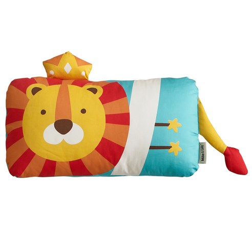 밀로앤개비 애착 미니 동물베개 로니 매쉬솜 세트 옐로우, 색상, 50 x 30 cm, 사이즈 섬네일