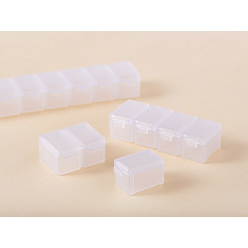 코멧 분리되는 휴대용 7칸 약통 이미지 3