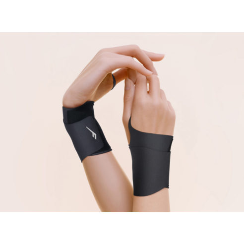 프로스펙스 스킨 핏 손목 의료용 압박밴드 후기 분석 - 패키지 뒷면 정보