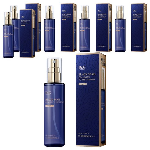닥터지 블랙 스네일 콜라겐 투 미스트 세럼, 100ml, 6개