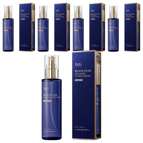 닥터지 블랙 스네일 콜라겐 투 미스트 세럼, 100ml, 5개