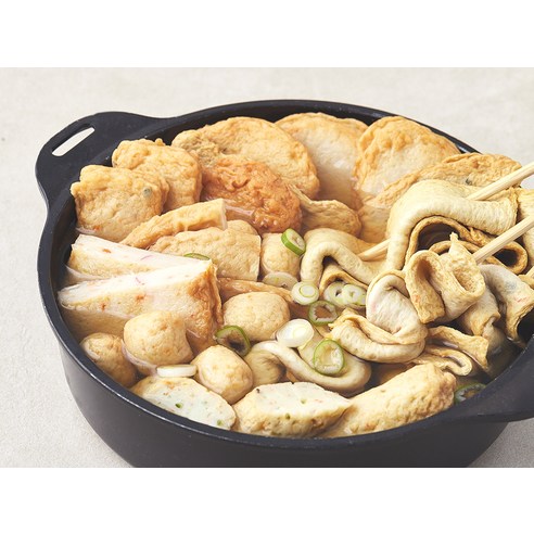 삼진어묵 옛날모듬어묵 후기 분석 - 신선한 어묵 단면