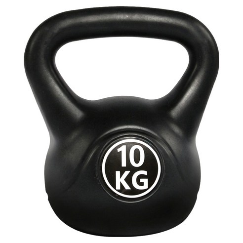 리브스포 코어 전신운동 케틀벨, 블랙, 10kg, 1개
