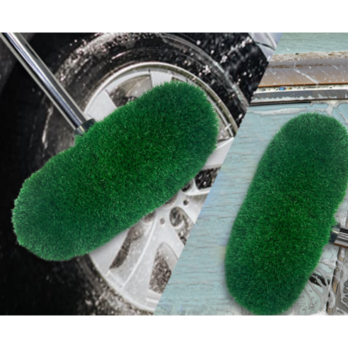 월드크린 잔디차솔 수세미 스텐 세차봉 차걸레 이미지 3