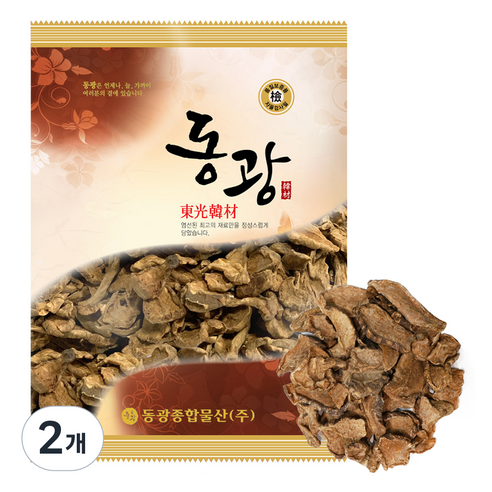 동광한방몰 GAP인증 제천 더 구수한 볶은 돼지감자 차, 300g, 2개