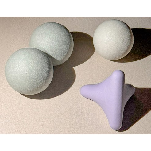 라라애플 마사지 지압볼 3종 + 파우치 세트 이미지 3