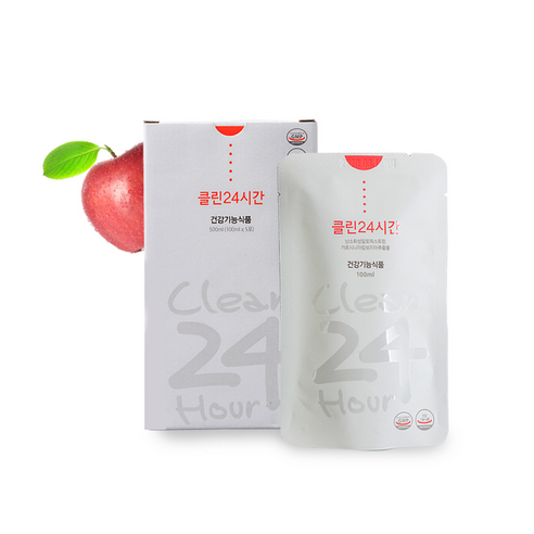 클린24시간 다이어트식품 사과맛 100ml, 5개 이미지 2