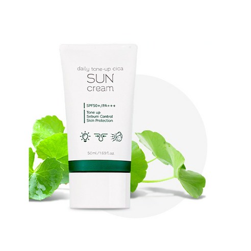 프레티 데일리 톤업 시카 선크림 SPF50+ PA+++ 이미지 3