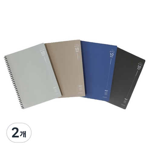 모닝글로리 4 스프링 깔끔한 노트 수학 2분할 16절 좌철, 2개, 랜덤발송