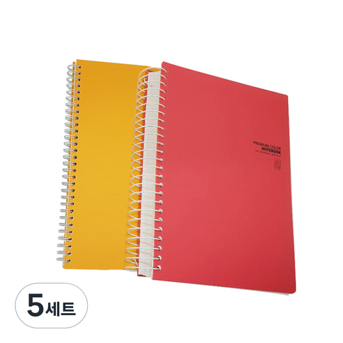 희망노트 PP 스프링노트 3000 + 10000 조합 세트, 랜덤 발송, 5세트