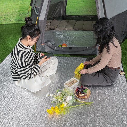코멧 아웃도어 다용도 양면 은박 캠핑매트 이미지 2
