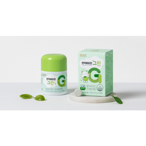 함소아 면역비타민 유아 그린 90g 60정, 2개 이미지 3