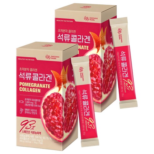 대상웰라이프 정품 석류 콜라겐 300g, 2개 맛있게 먹은 솔직 후기 - 상품 이미지 1