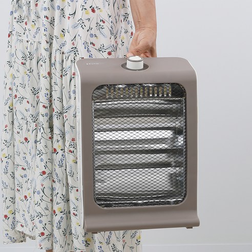 BRUNO 2단 석영관 전기히터 후기 분석 - 후면 열 배출구 및 마감 처리