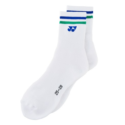 요넥스 남성용 장목 양말 269SN003M, 화이트, 1개