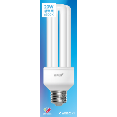 갓성비 끝판왕! 번개표 안정기 내장형 램프, 당신의 공간을 밝히다!