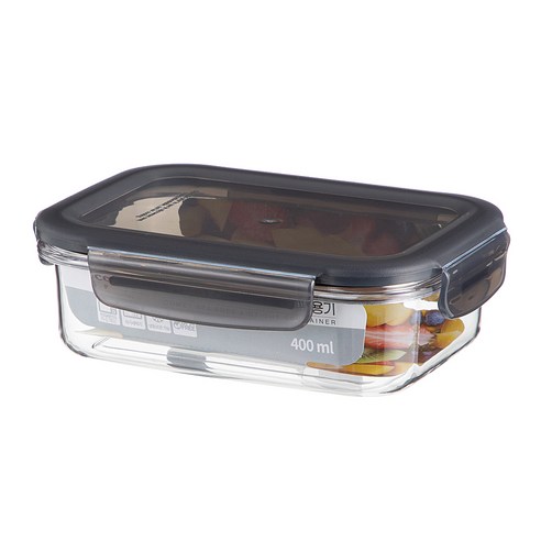 코멧 국내생산 BPA FREE 클리어 밀폐용기 이미지 4