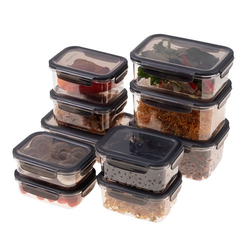 코멧 국내생산 BPA FREE 클리어 밀폐용기 900ml 이미지 3