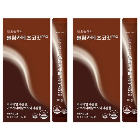 오늘부터 슬림카페 초코맛 PRO 150g, 2개 실사용 후기 | 효과 있을까? - 상품 이미지 1