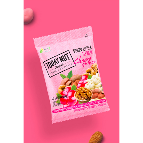 투데이넛 너트한줌 패밀리 견과 6종 선물세트 600g 후기 분석 - 제품 측면 정보