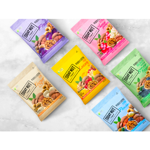 투데이넛 너트한줌 패밀리 견과 6종 선물세트 600g 후기 분석 - 다양한 연출 컷