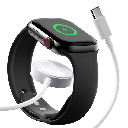구스페리 애플워치 호환 무선 충전기 C타입 충전케이블 충전독 개봉기 | 실사용 후기 썸네일