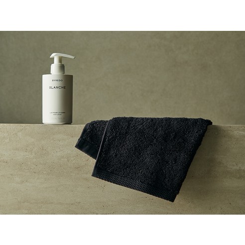 코멧 홈 프리미엄 소프트 고중량 호텔 수건 후기 분석 - 다크그레이 컬러감 상세