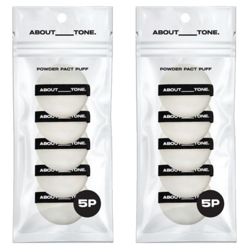 어바웃톤 파우더 팩트 퍼프 5p 솔직 후기 | 실사용자 리뷰 분석 - 상품 이미지 1