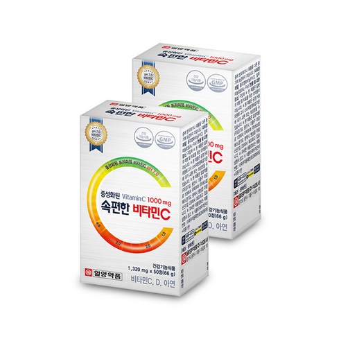 일양약품 속편한 비타민C 50정, 2개 맛있게 먹은 솔직 후기 - 상품 이미지 2