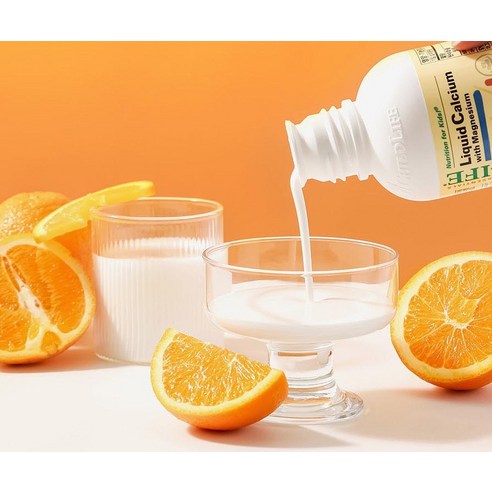 차일드라이프 액상 칼슘 마그네슘 오렌지맛 후기 분석 - 입구 및 뚜껑 디테일