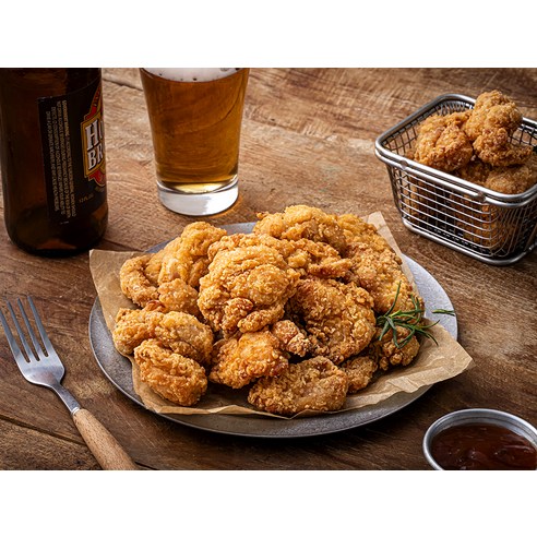 바삭함이 살아있는 크리스피 순살치킨, 지금 바로 맛보세요!