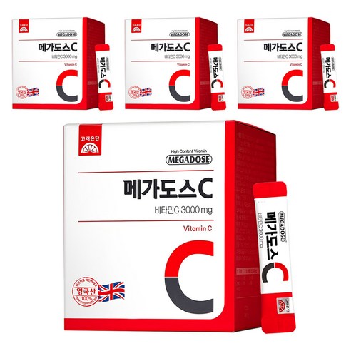 메가도스 비타민C 3000mg 180g, 4개 맛있게 먹은 솔직 후기 - 상품 이미지 1