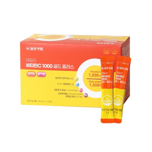일양약품 데일리 비타민C 1000 골드 플러스 200p 400g, 1개 이미지 2