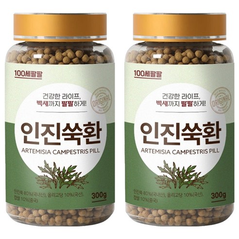 백세팔팔 인진쑥환 300g, 2개 실사용 후기 | 효과 있을까? - 상품 이미지 1