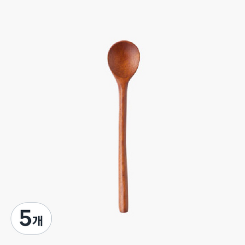 니코트 우드 티스푼, 5개