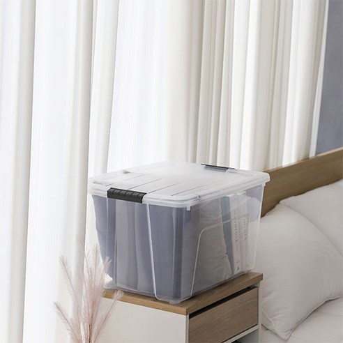 아이리스 리빙박스 DDTB 후기 분석 - 하단 마감 상태