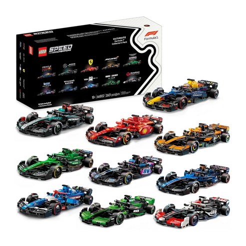LEGO 66802 Speed系列F1 Race Car 收藏家套組一組10台Ultimate Formula