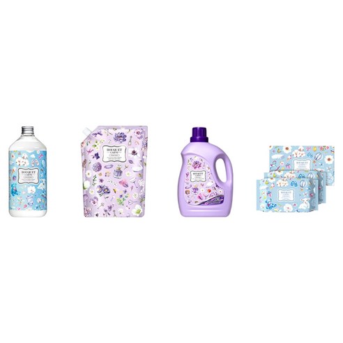 부케가르니 딥퍼퓸 섬유유연제 화이트머스크향 리필 후기 분석 - 대용량 리필 구성