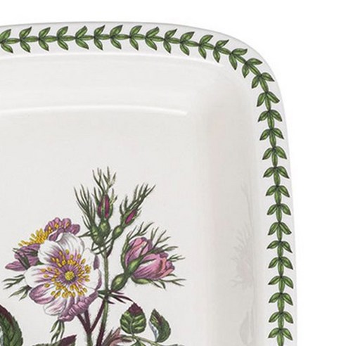 포트메리온 보타닉 가든 직사각형 접시 후기 분석 - 테이블 세팅 예시