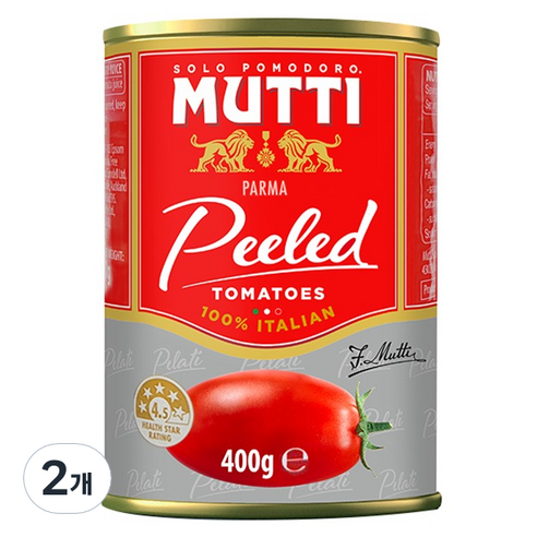 무티 필드 토마토 소스, 2개, 400g