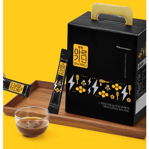 광동 아르기닌 마누카허니스틱 50회분, 1개 이미지 4