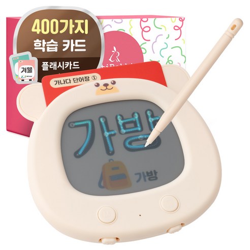 아띠래빗 유아용 단어 영어 그림 400가지 따라 쓰고 그리는 플래시카드 세트, 1세트, 혼합색상