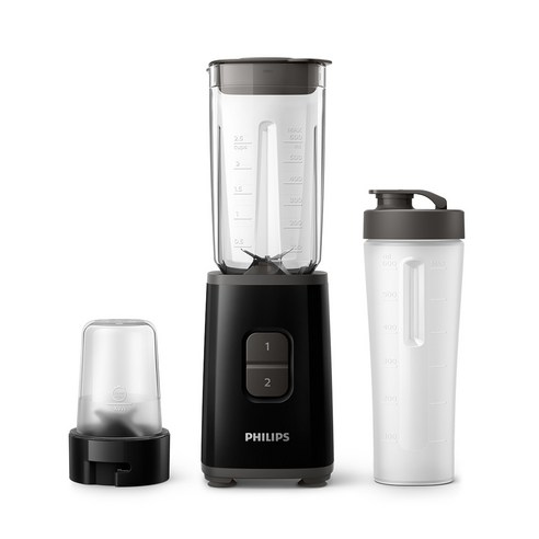 필립스 미니 블렌더 데일리 컬렉션 시리즈 텀블러&다지기 구성 블랙 솔직 후기 | 실사용자 리뷰 분석 - 상품 이미지 1