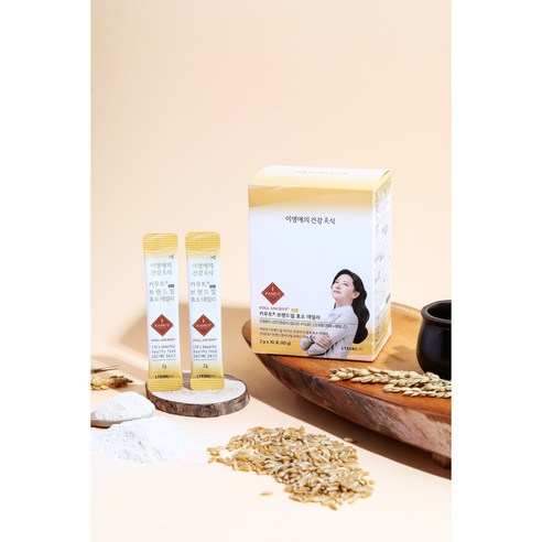 이영애의건강미식 카무트 브랜드밀 효소 데일리 30p 60g, 1개 솔직 후기 | 실사용자 리뷰 분석 - 상품 이미지 2