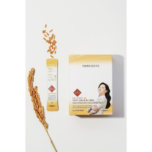 이영애의건강미식 카무트 브랜드밀 효소 데일리 30p 60g, 1개 솔직 후기 | 실사용자 리뷰 분석 - 상품 이미지 3