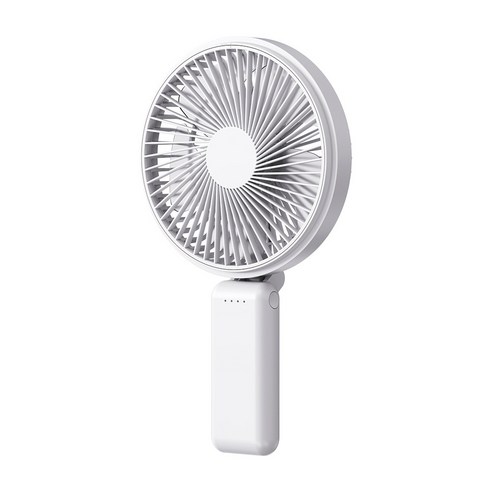 홈플래닛 접이식 빅팬 휴대용 핸디 선풍기, 화이트, F61
