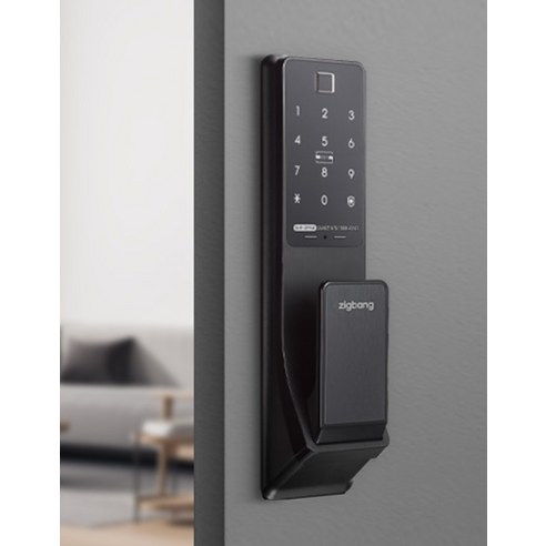 직방 도어락 푸시풀 메커니즘