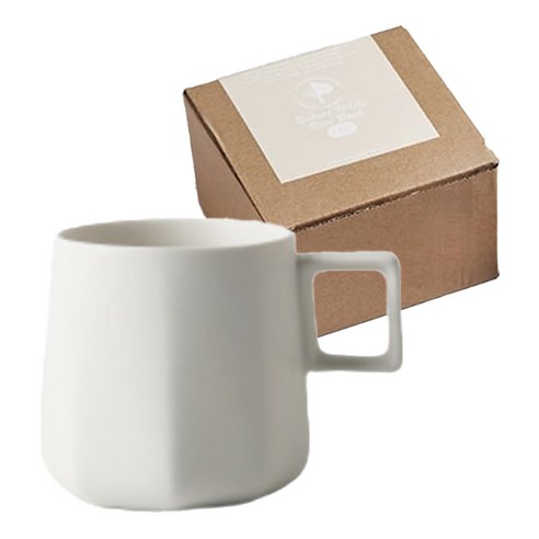 시라쿠스 네이처 머그 300ml, 화이트, 1개